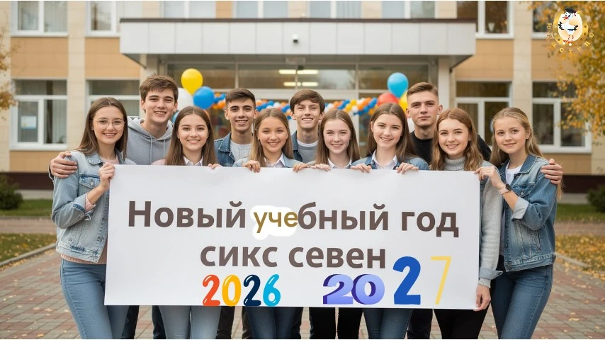 🎊 С новым учебным трендовым годом  "six seven" 🎊