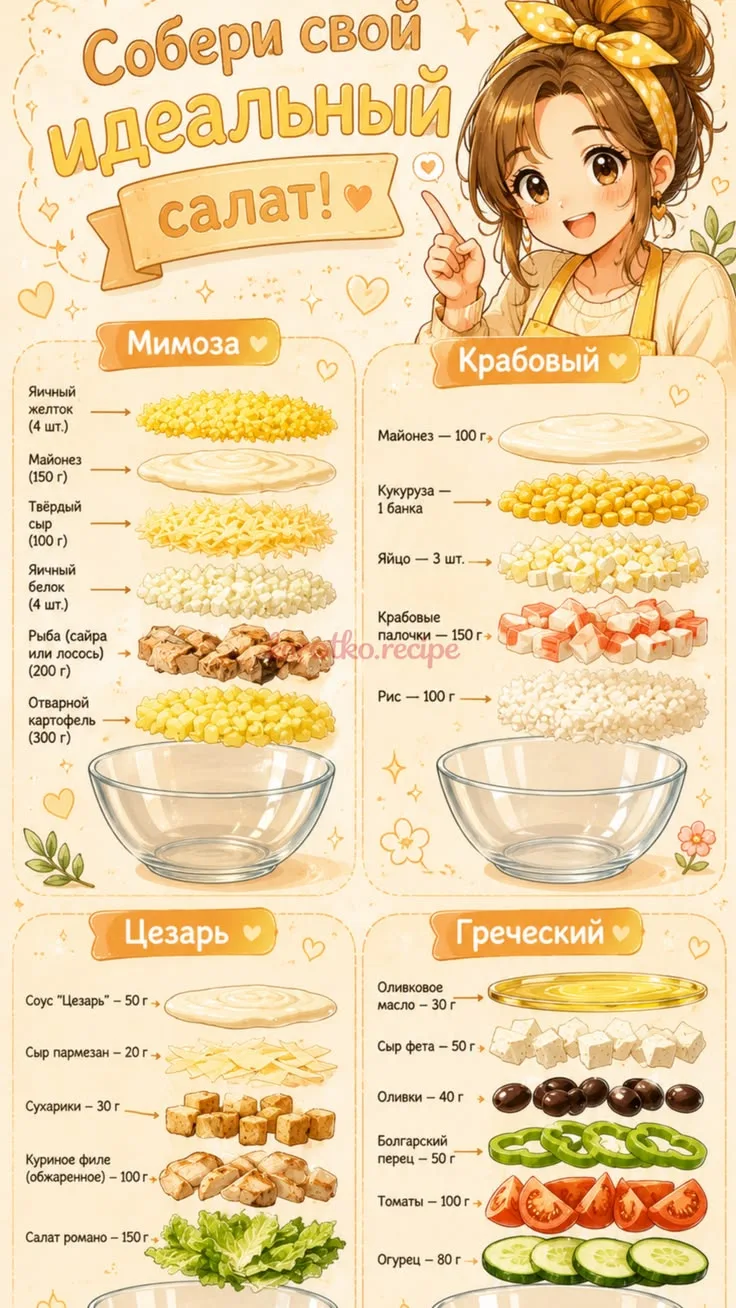 Салаты 🥗