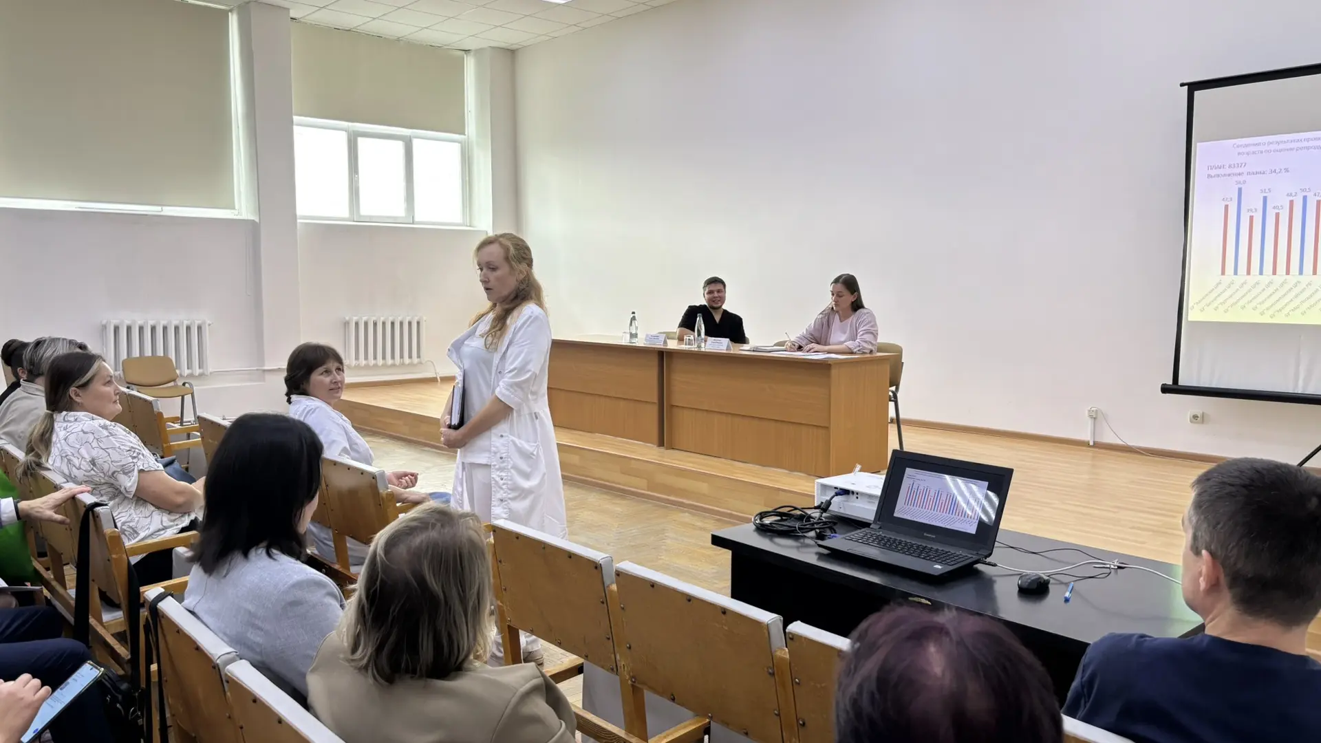 Больница скорой медицинской помощи стала площадкой для ведомственного совещания по оцен...