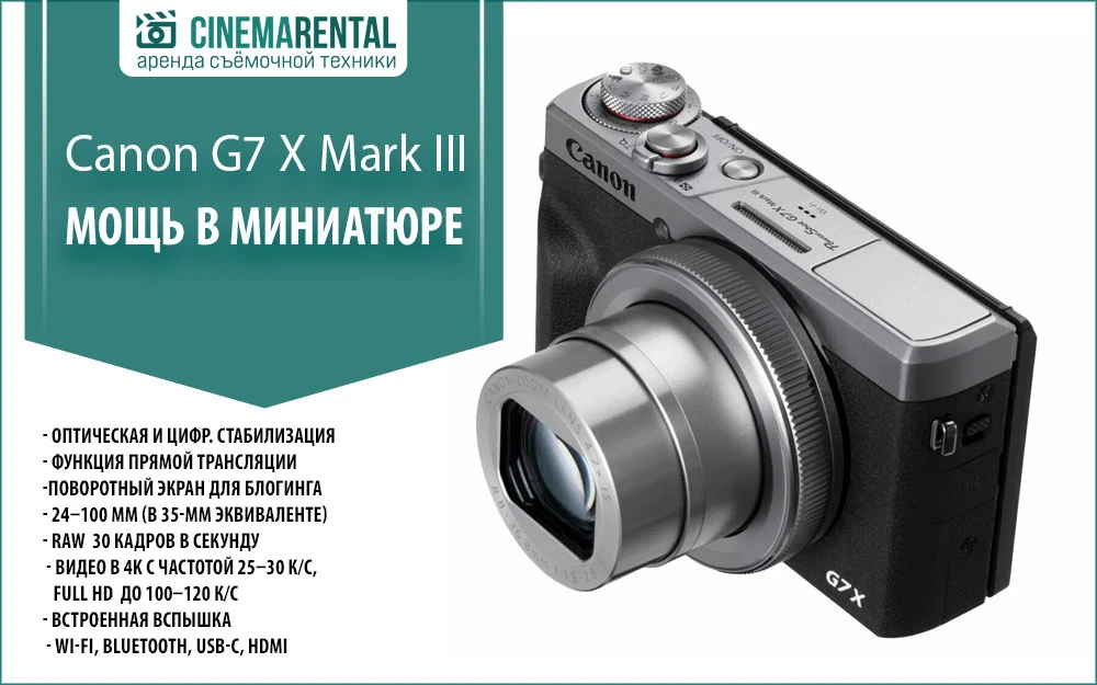 Canon g7x mark iii