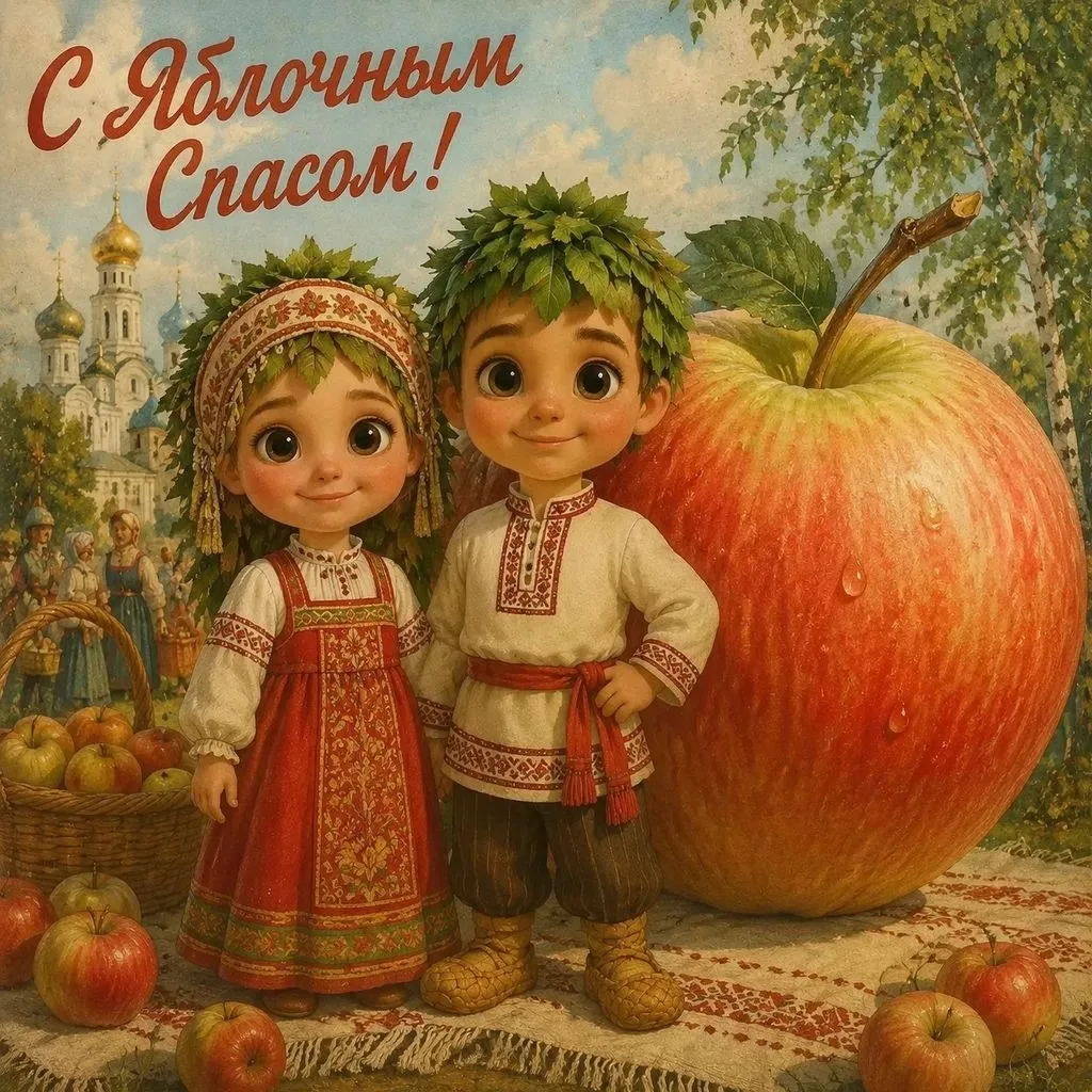 С Яблочным Спасом! 🍎✨