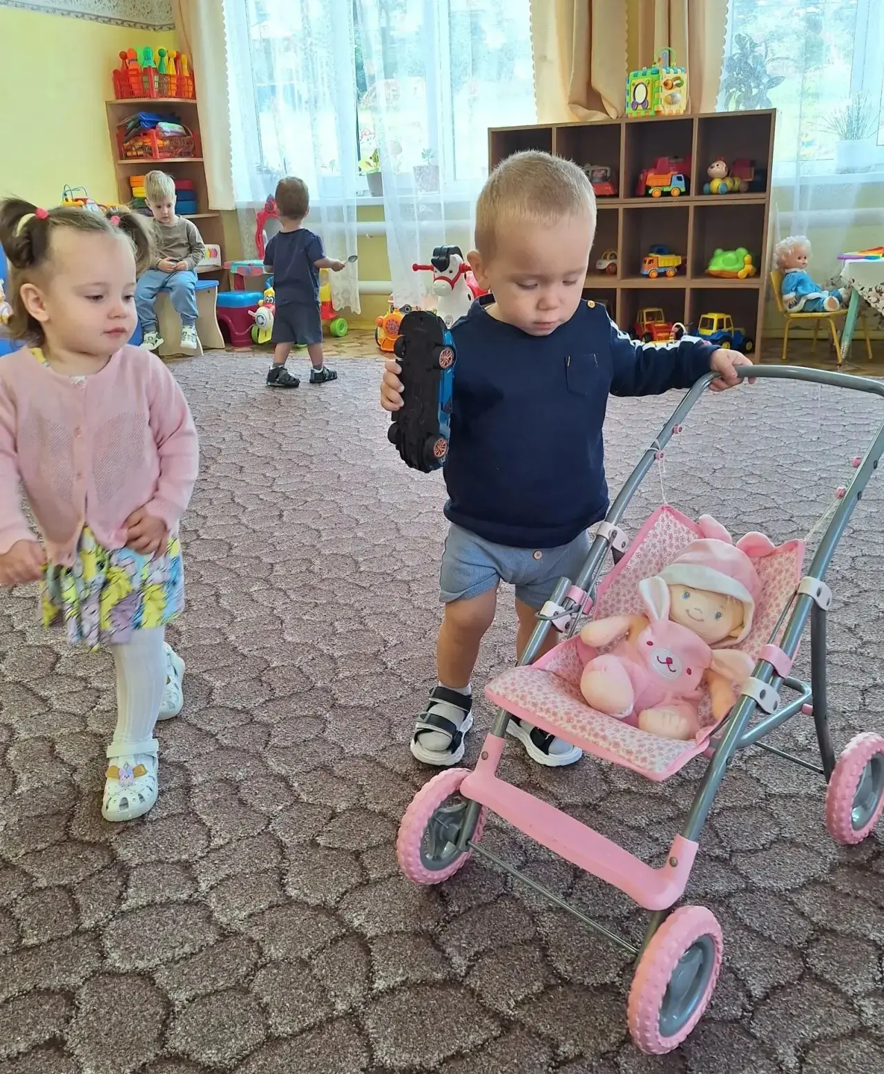 Адаптация в нашей первой младшей группе идёт полным ходом! Мы внимательно следим за тем...