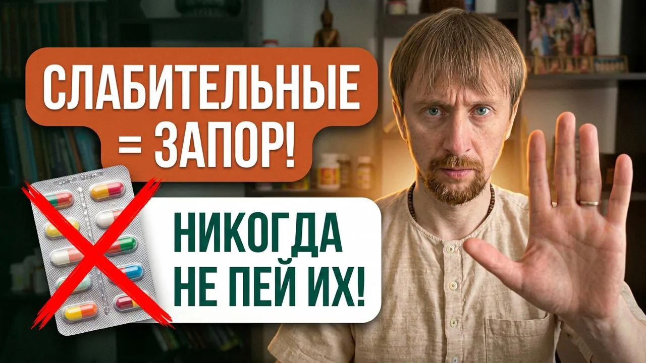 Если вы до сих пор пьете слабительные или чаи с сенной при запорах — срочно остановитесь.