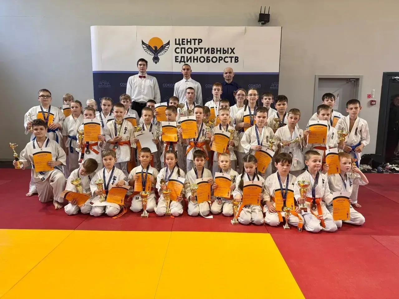 Товарищеская встреча по киокусинкай: наши победы🏆  18 апреля в Центре спортивных единоборств «Сокол»