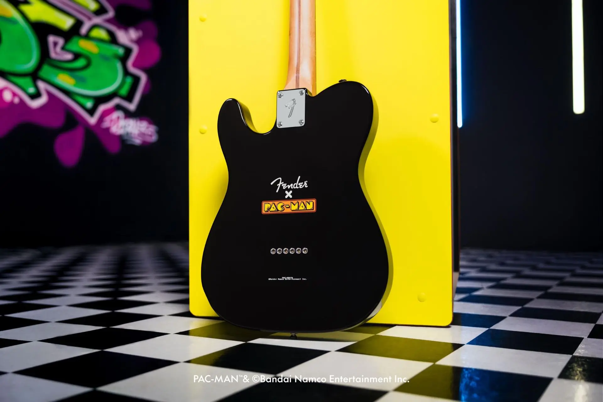 Гитара, которая делает «вака-вака»: Fender представила Telecaster Пакмана  Лимитка, вошедшая в серию