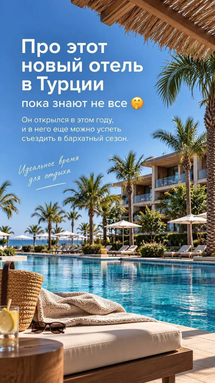 Про этот новый отель в Турции