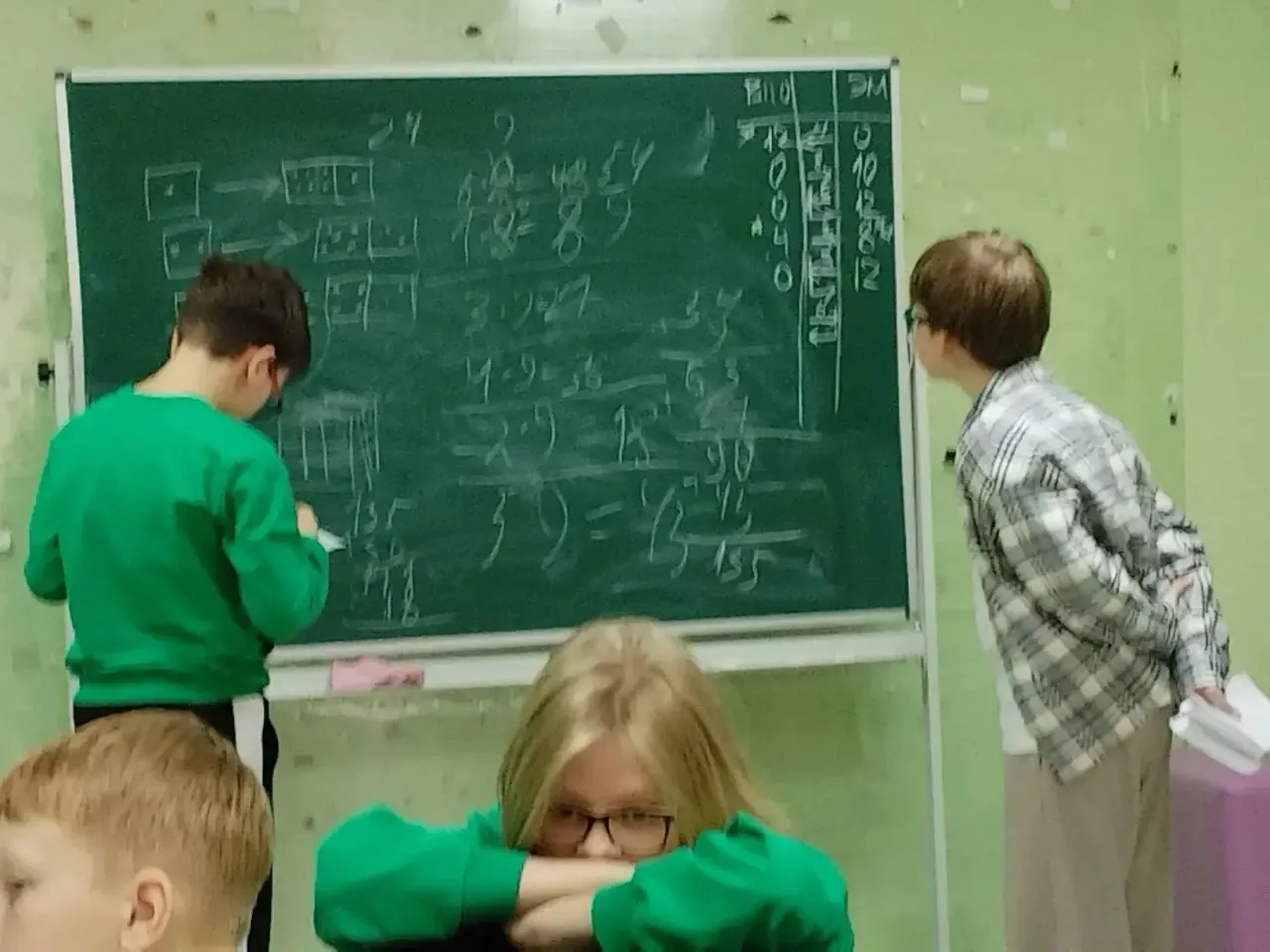 🧮Весенние математические бои♾️  30 пятиклассников Лицея приняли участие в весенних математических бо