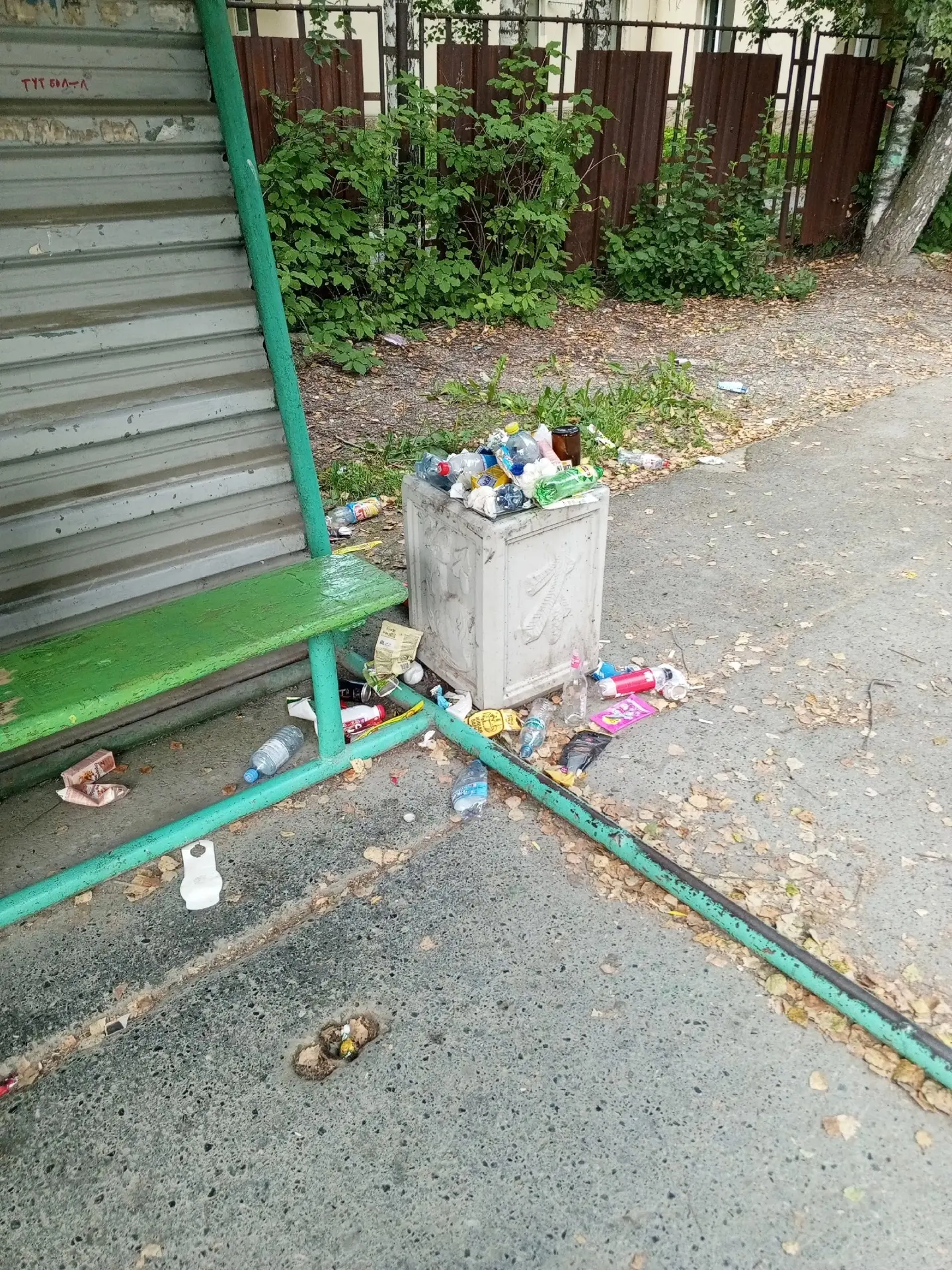 Здравствуйте , мне вот интересно а что у нас за остановками никто не закреплен? Я имею ввиду дворник