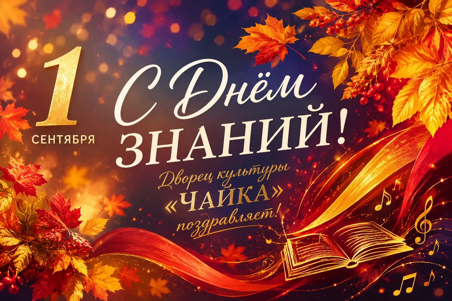 🍂 С ДНЁМ ЗНАНИЙ! 📚