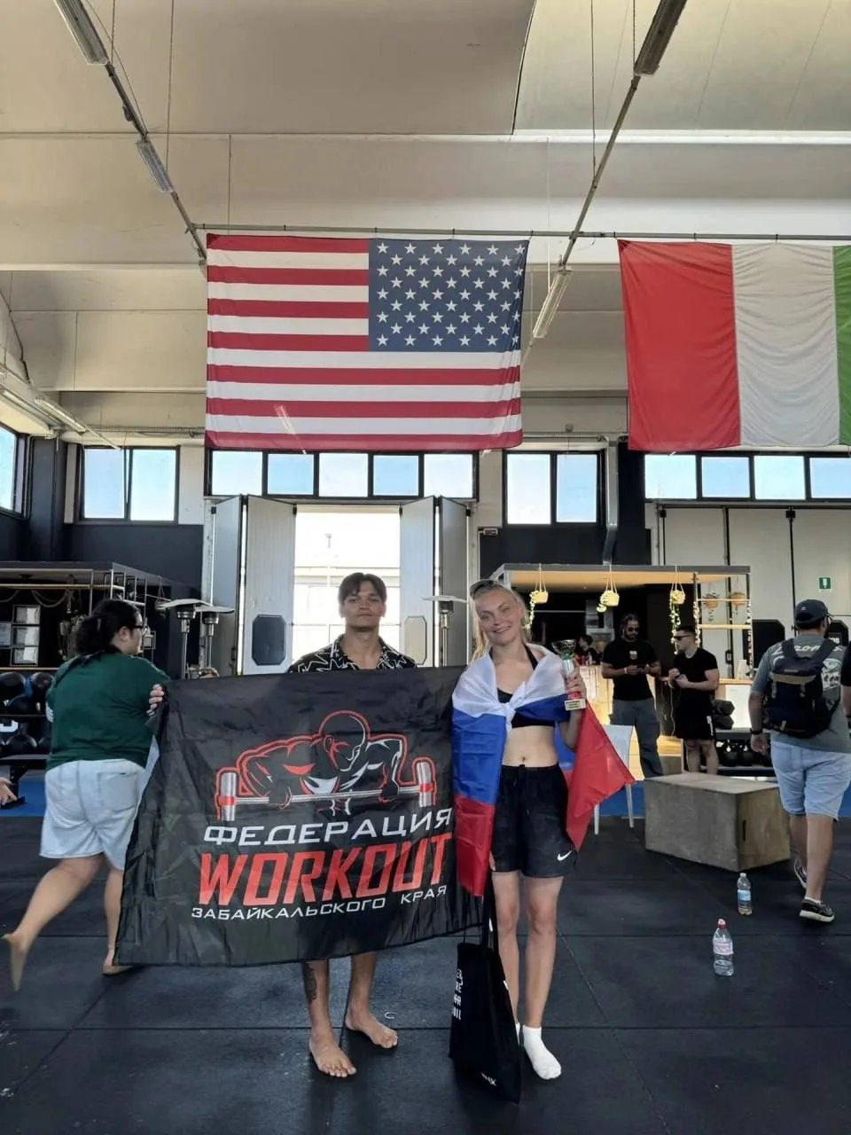 🔥 Забайкалец Максим Трутаев представил Россию на турнире по калистенике Cali Link Up в Риме. 

Он у