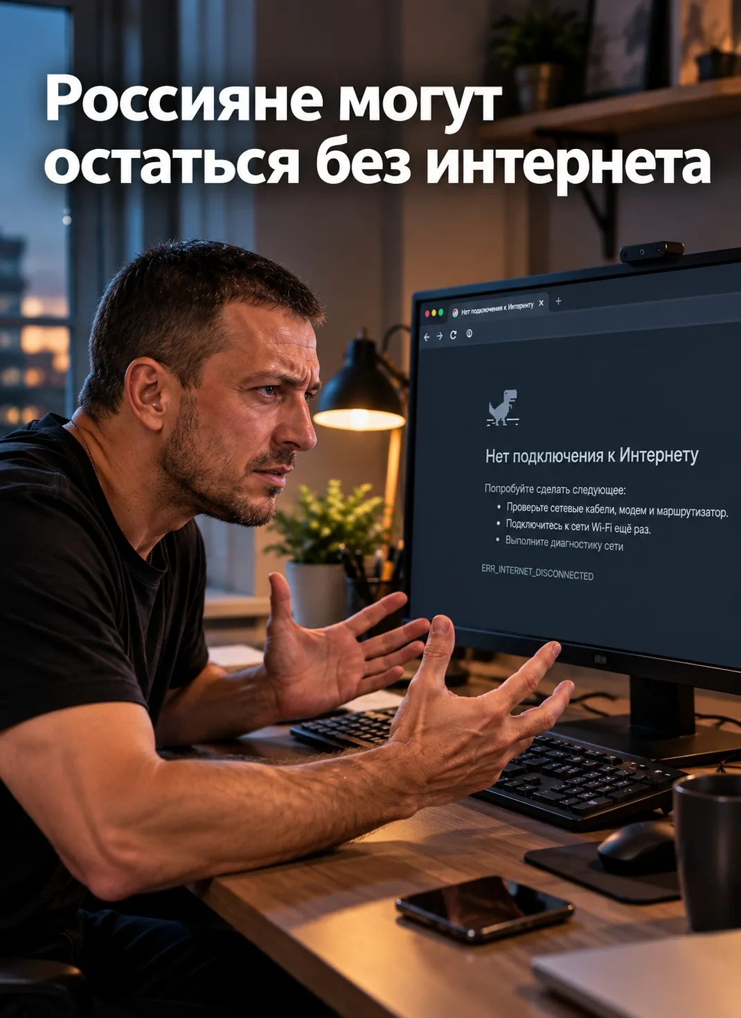❗ Всё из-за износа оптоволоконных линий.