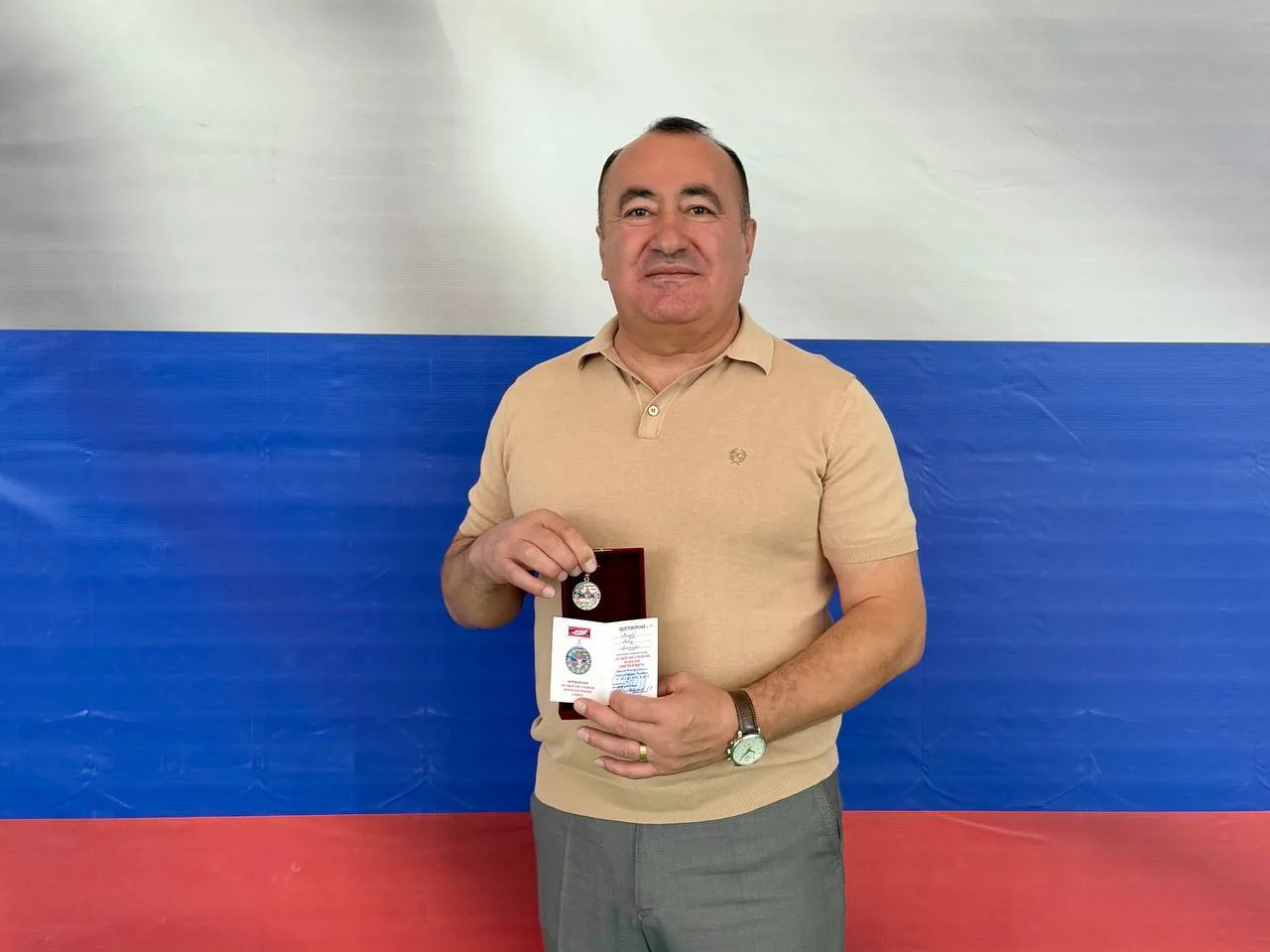 🇷🇺 Сегодня был награжден нагрудным знаком Министерства спорта Луганской Народной Респ...