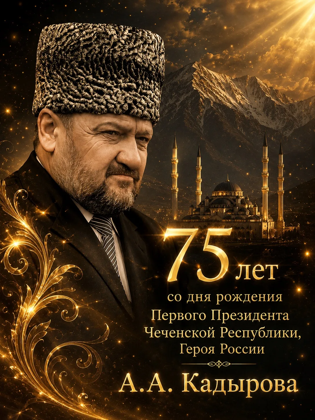 Друзья! Сегодня мы отмечаем 75-летие со дня рождения выдающегося религиозного и политич...