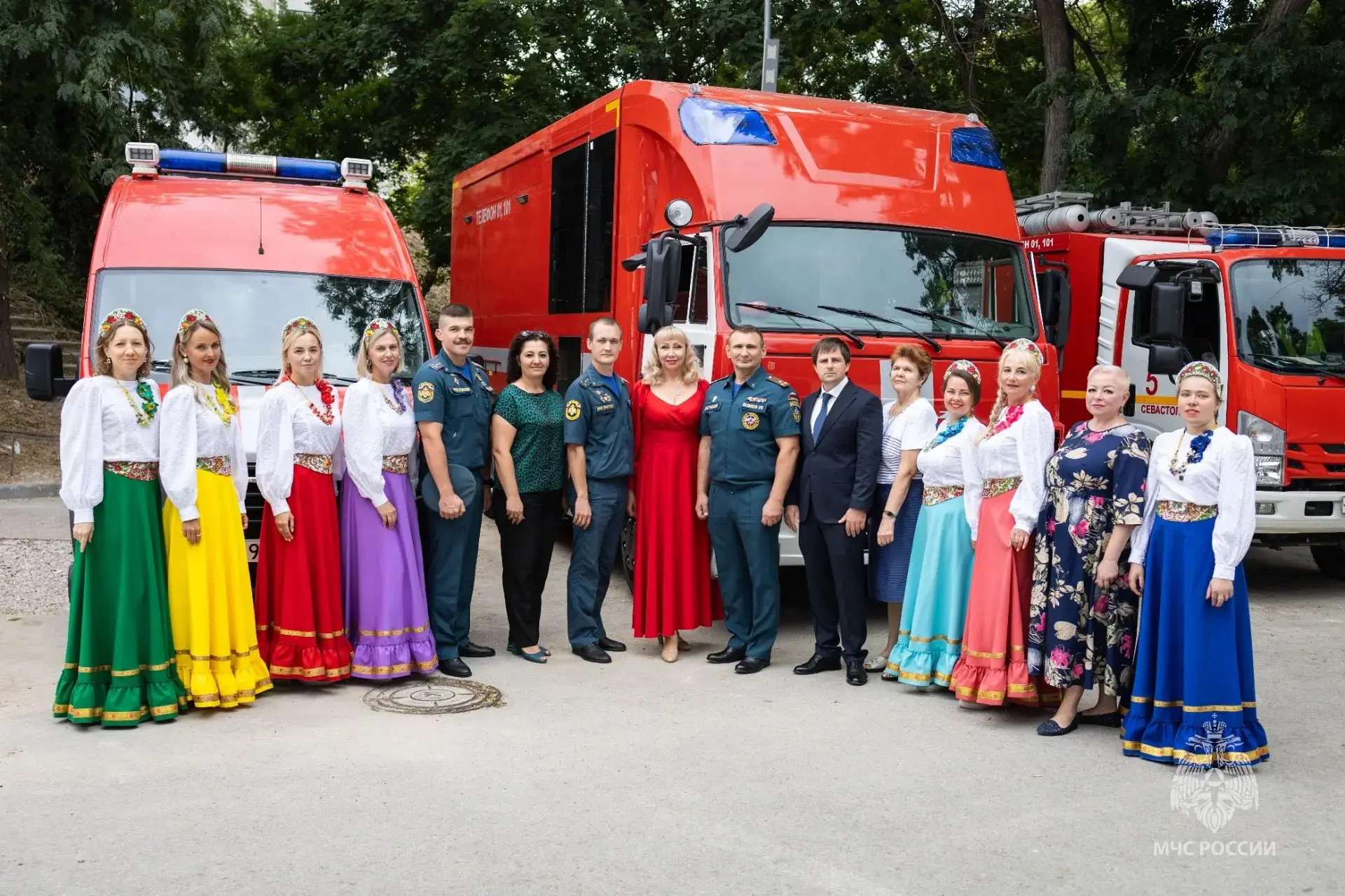 👨‍🚒 5-я пожарно-спасательная часть Севастополя отметила 90-летие