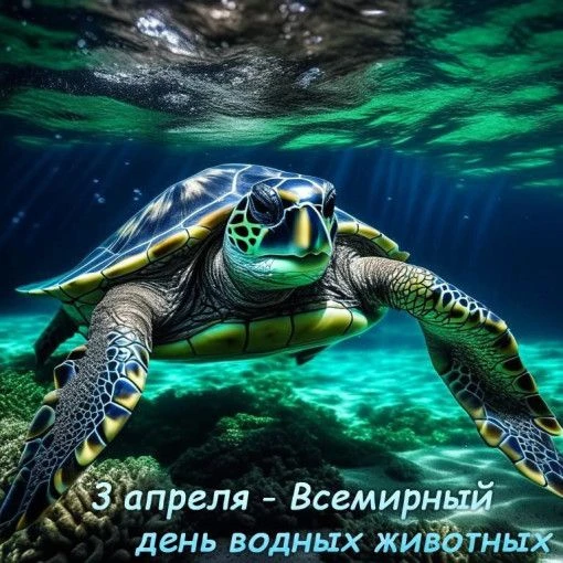 Всемирный день водных животных в нашем детском саду.