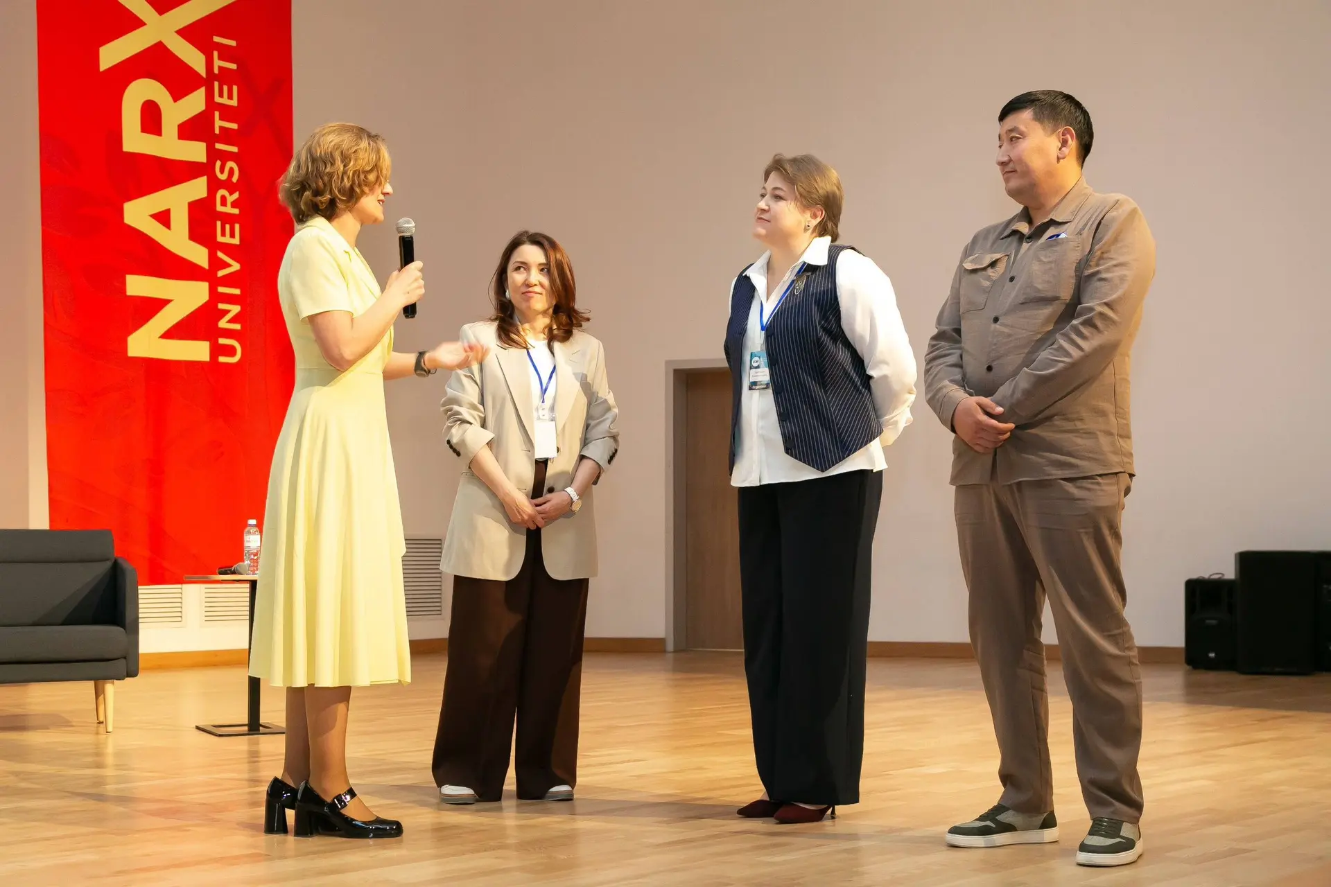 Елена Челокиди на Международной неделе коучинга в Казахстане