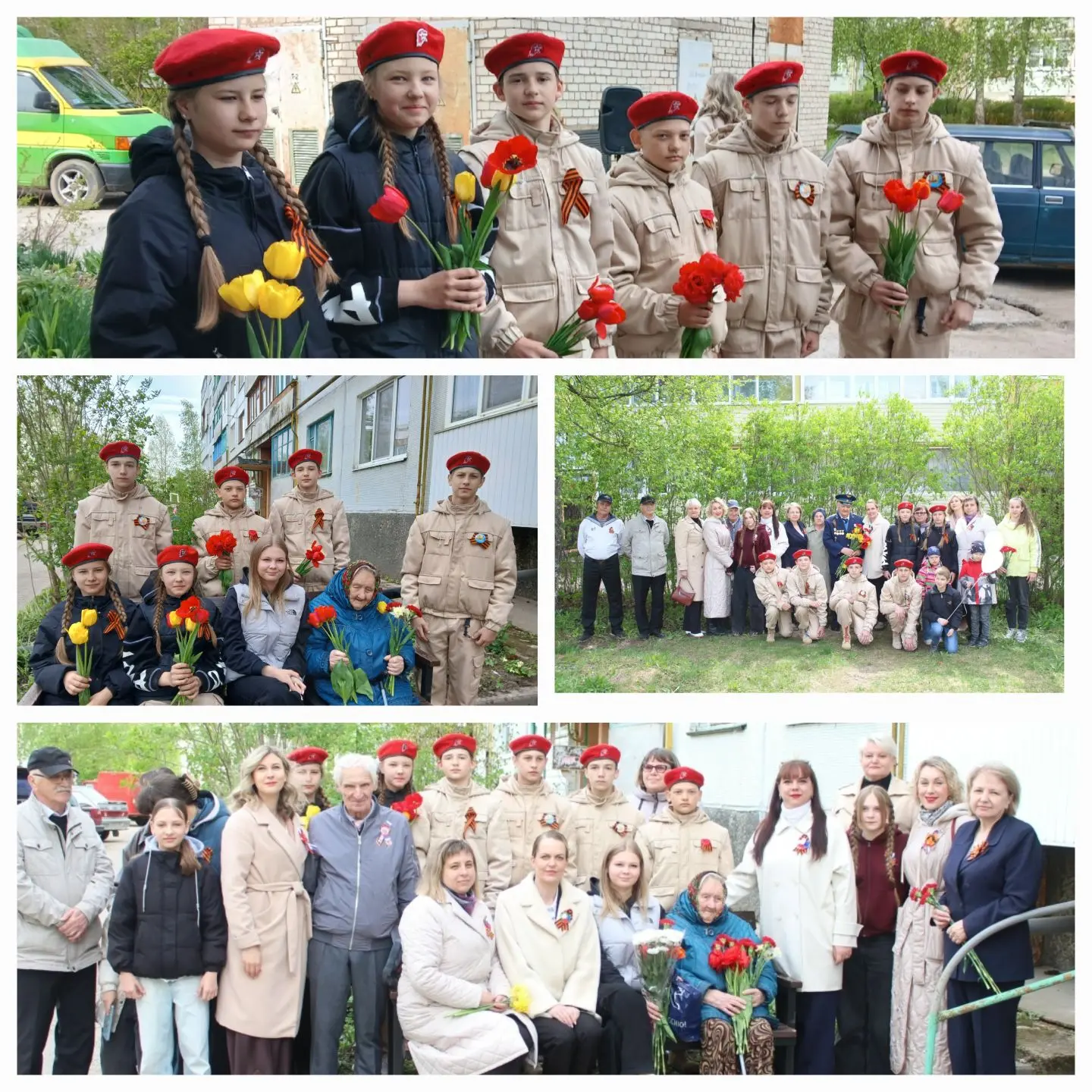 Сегодня, в День Великой Победы, юнармейцы Палкинского муниципального округа совместно с...