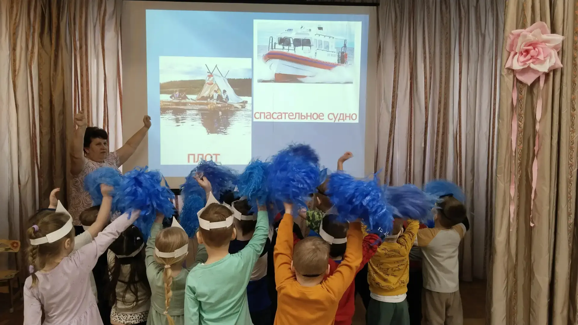 Дошкольное отделение: детский сад "Осинка". Ежегодно, 22 марта,  отмечается Всемирный День водных ре