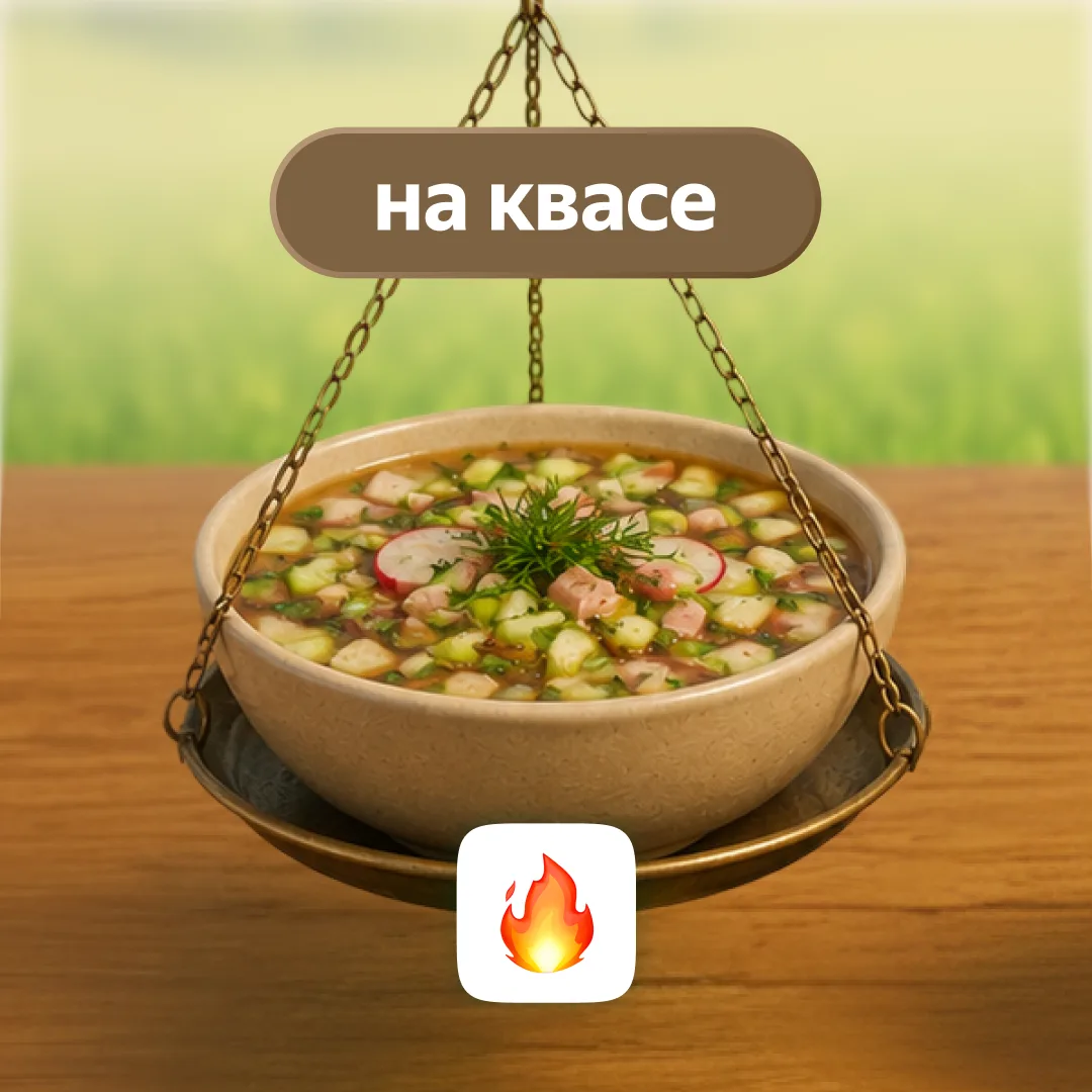 🥒 Битва окрошки начинается!

Квас или кефир? Вечный летний спор снова открыт. Одни выбирают бодрящу