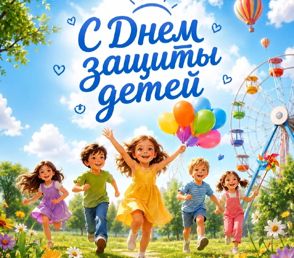 🎉 С Днём защиты детей!