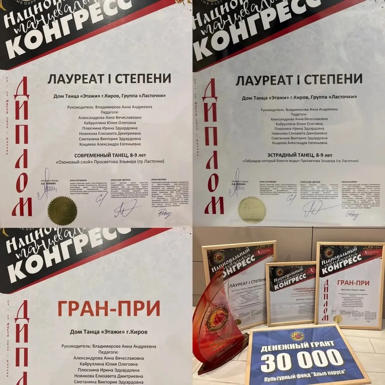 13 марта в г. Казань прошел Х Международный хореографический конкурс «Национальный танцевальный конг