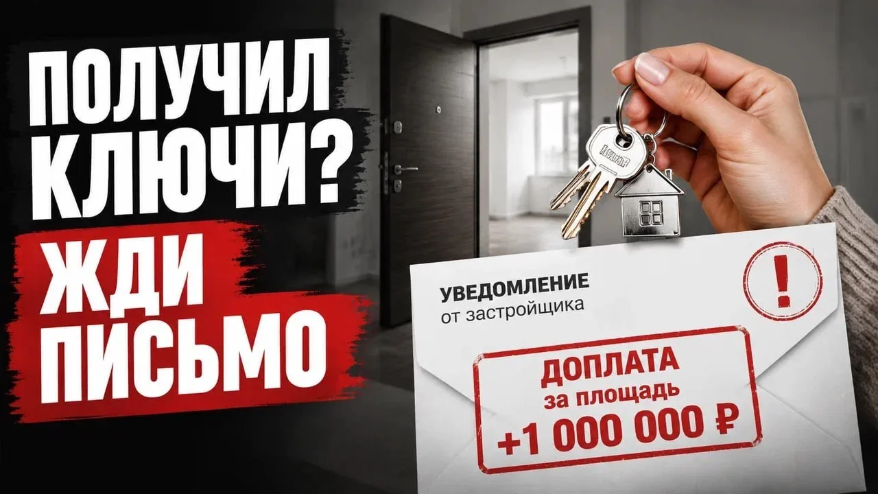 😱 Квартира больше, чем в договоре. Нужно ли доплачивать застройщику?