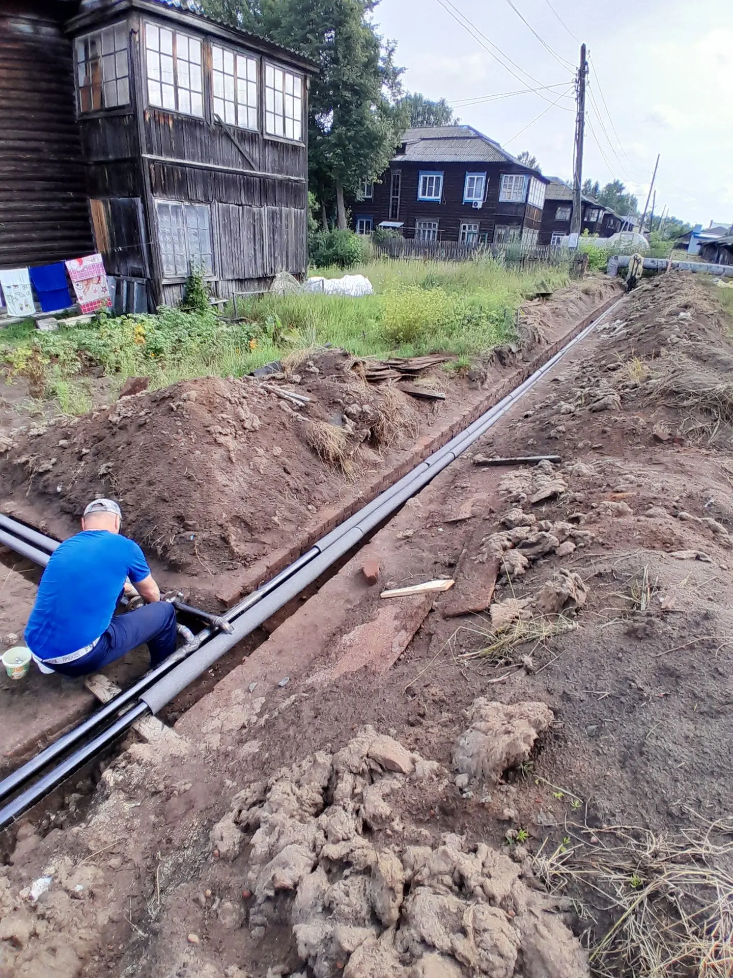 🛠️ МУП «ШОКС»: изоляция теплотрассы на ул. Кирова, д. 10

Наша бригада перешла к следующему этапу о