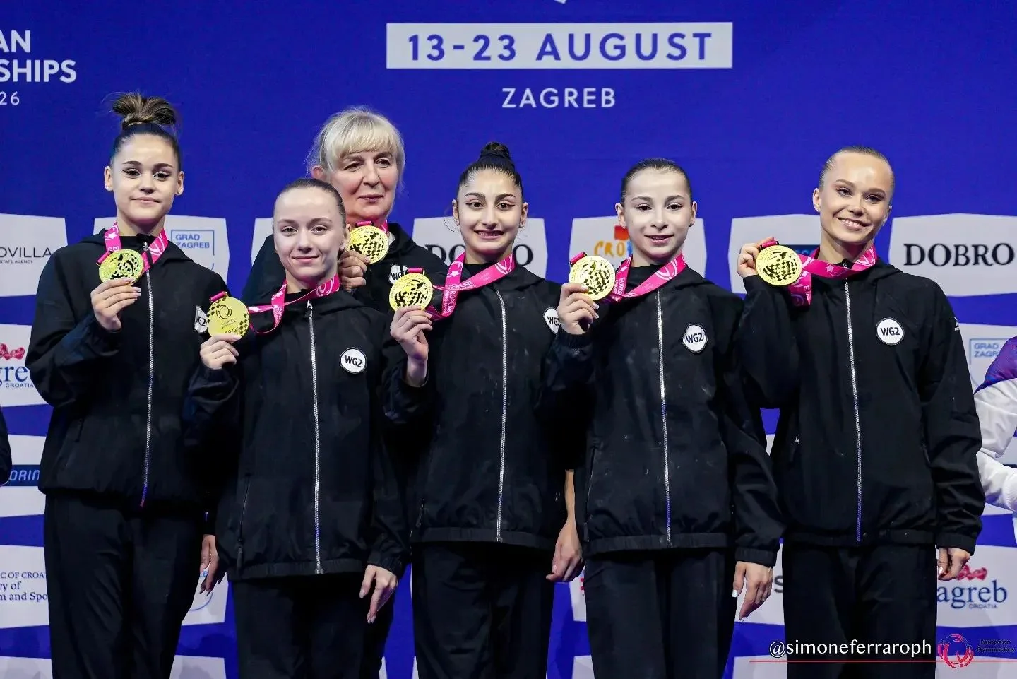 🥇 Женская сборная России завоевала золото в командном многоборье на чемпионате Европы ...
