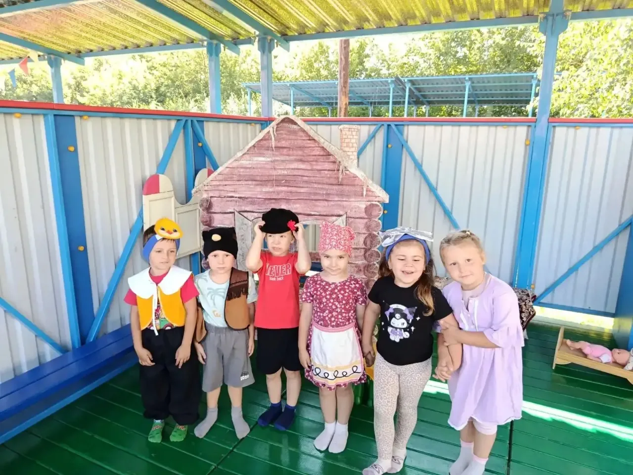 🎭 Театр на веранде: «Маша- растеряша».