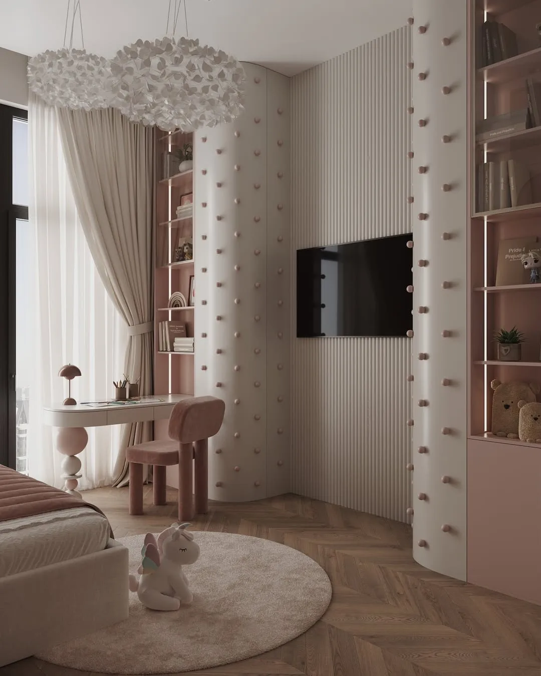 Дизайн детской комнаты
Автор проекта: GNK Design (ГНК Дизайн)