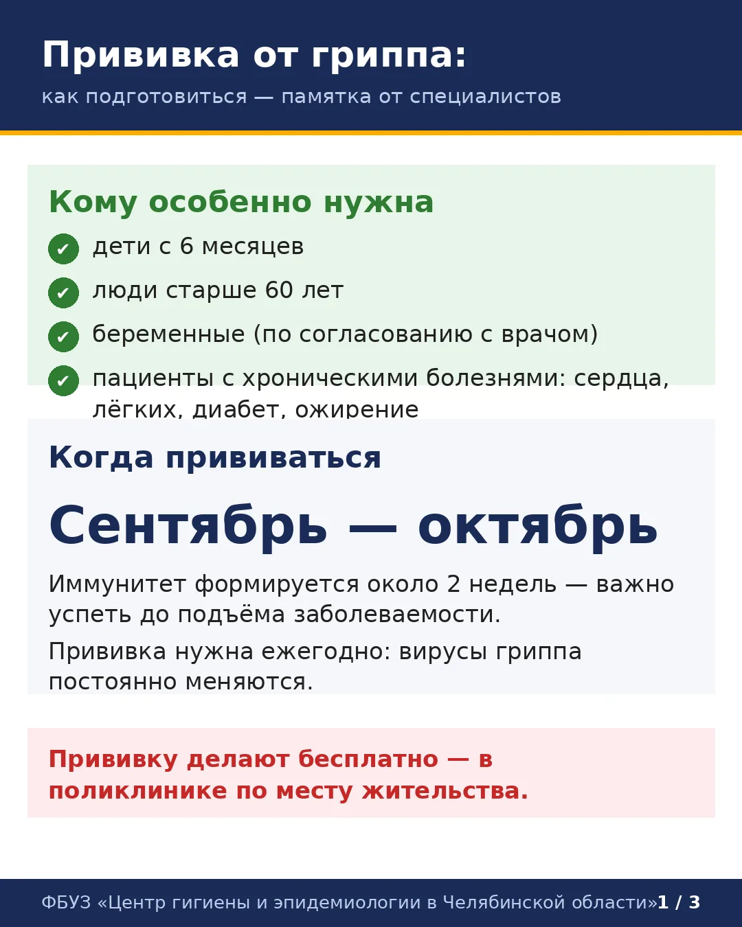 💉 Как подготовиться к прививке против гриппа: рекомендации специалистов