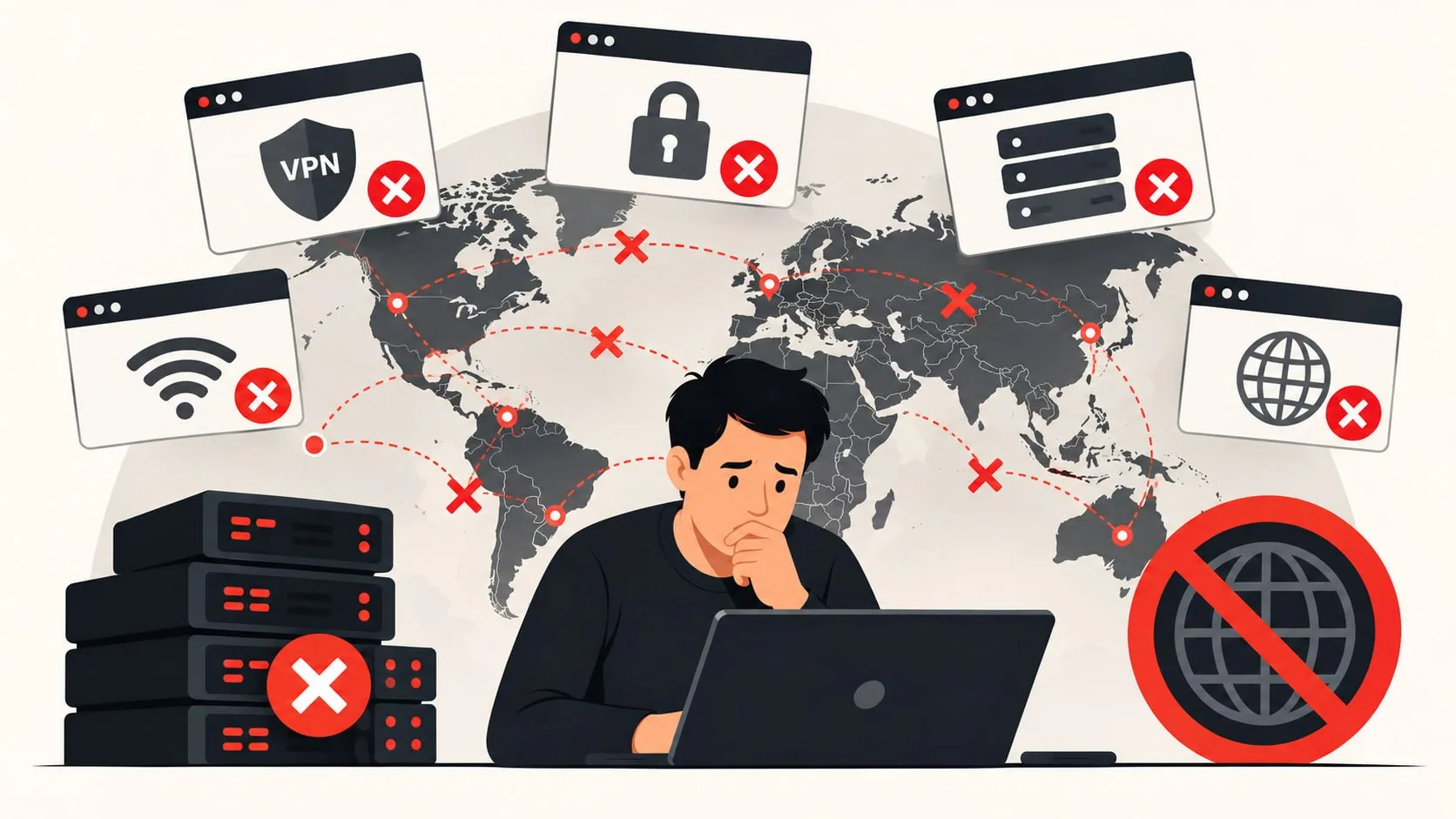 ⛔️ VPN-сервисы снова попали под волну блокировок