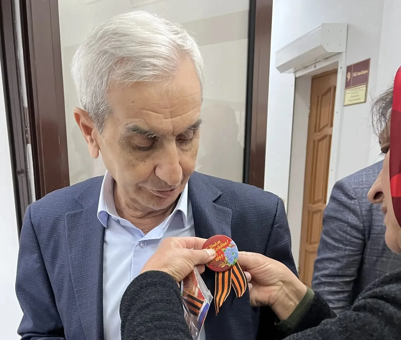 Акции Победы продолжаются в Сулейман-Стальском районе в предпраздничные дни