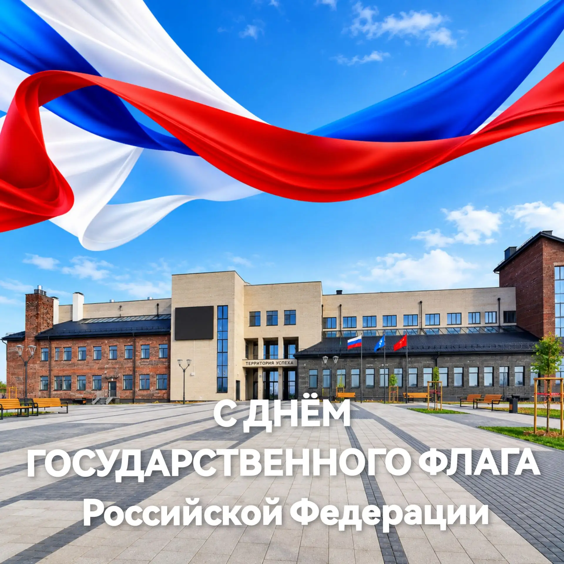 С Днём Государственного флага России!