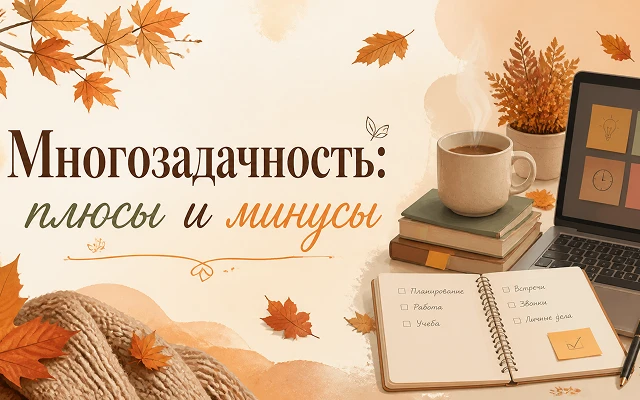 🧠 Многозадачность: плюсы и минусы
