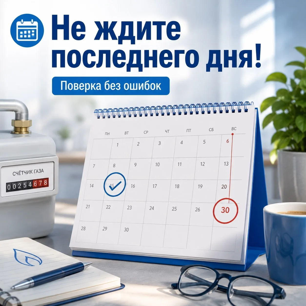 Пока счётчик на поверке — как рассчитывается плата за газ?