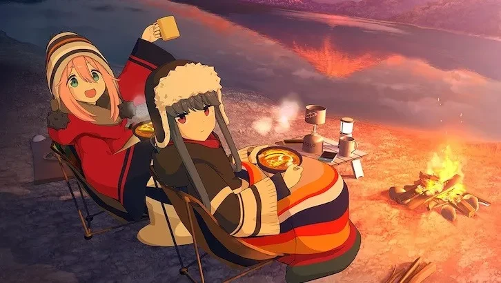 ✦ Laid-Back Camp Virtual Motosu — расслабляющая игра про кемпинг на природе, где можно отдохнуть у ж