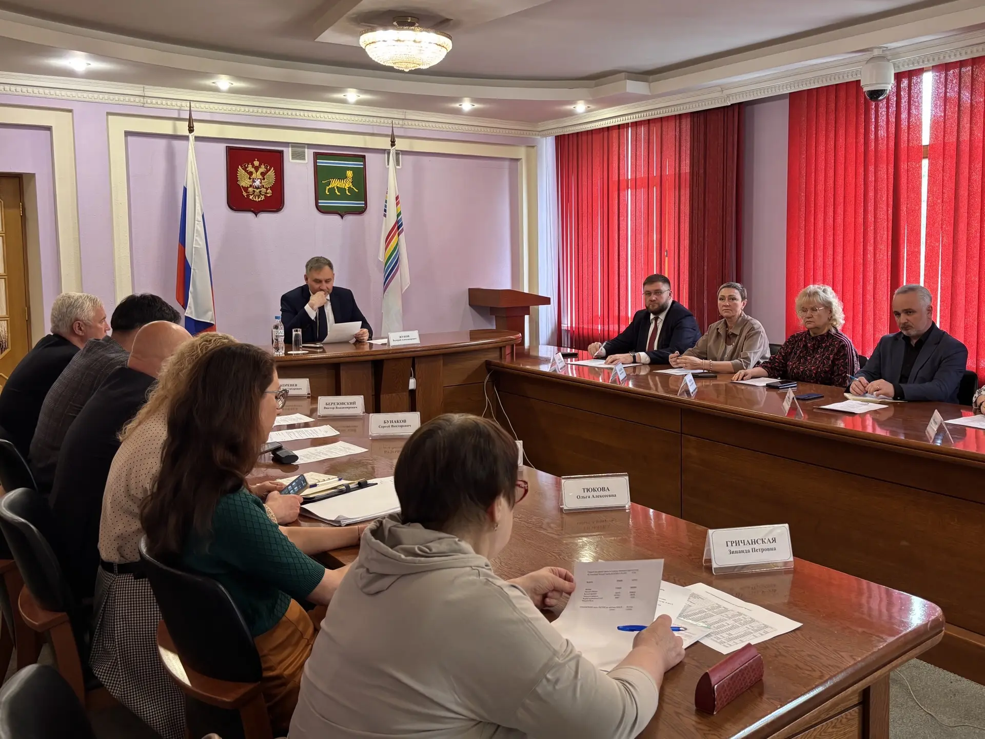 На заседании рабочей группы по вопросам деятельности АО «Санаторий «Кульдур» были оценены текущее со