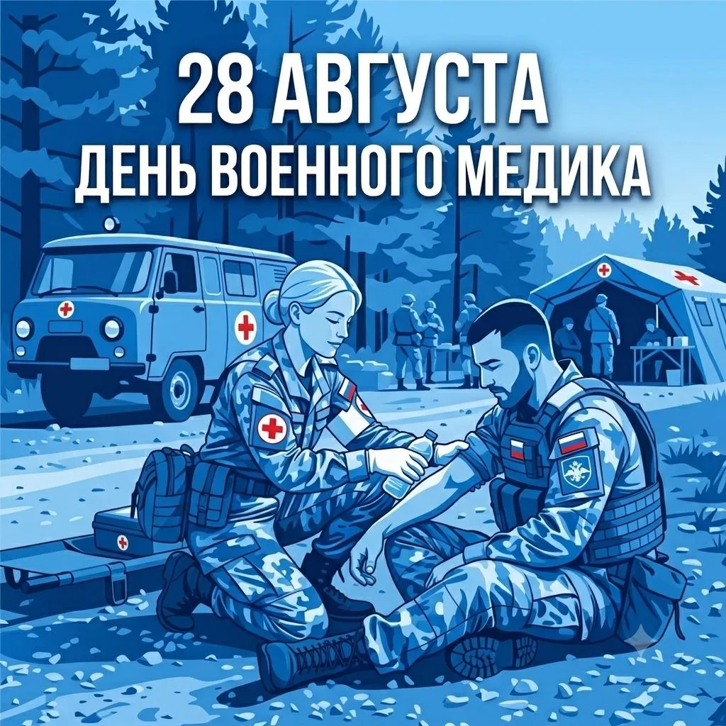 🩸Поздравляем с Днем военного медика!