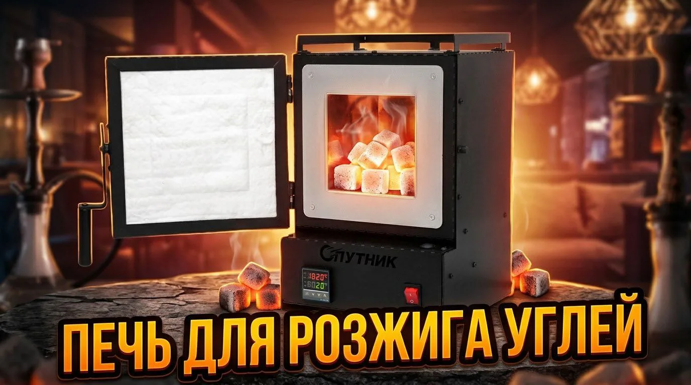 🔥 Печь «Спутник» для розжига углей для кальяна — теперь доступна! 🔥