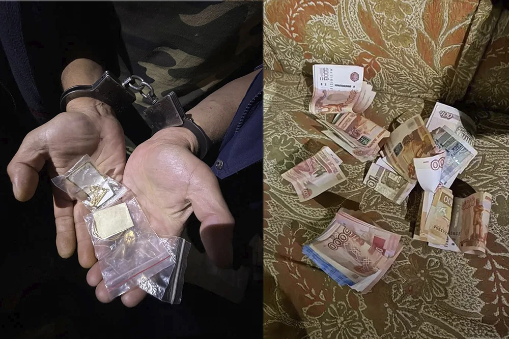 В Вилегодском округе сотрудники полиции по горячим следам задержали подозреваемого в кр...