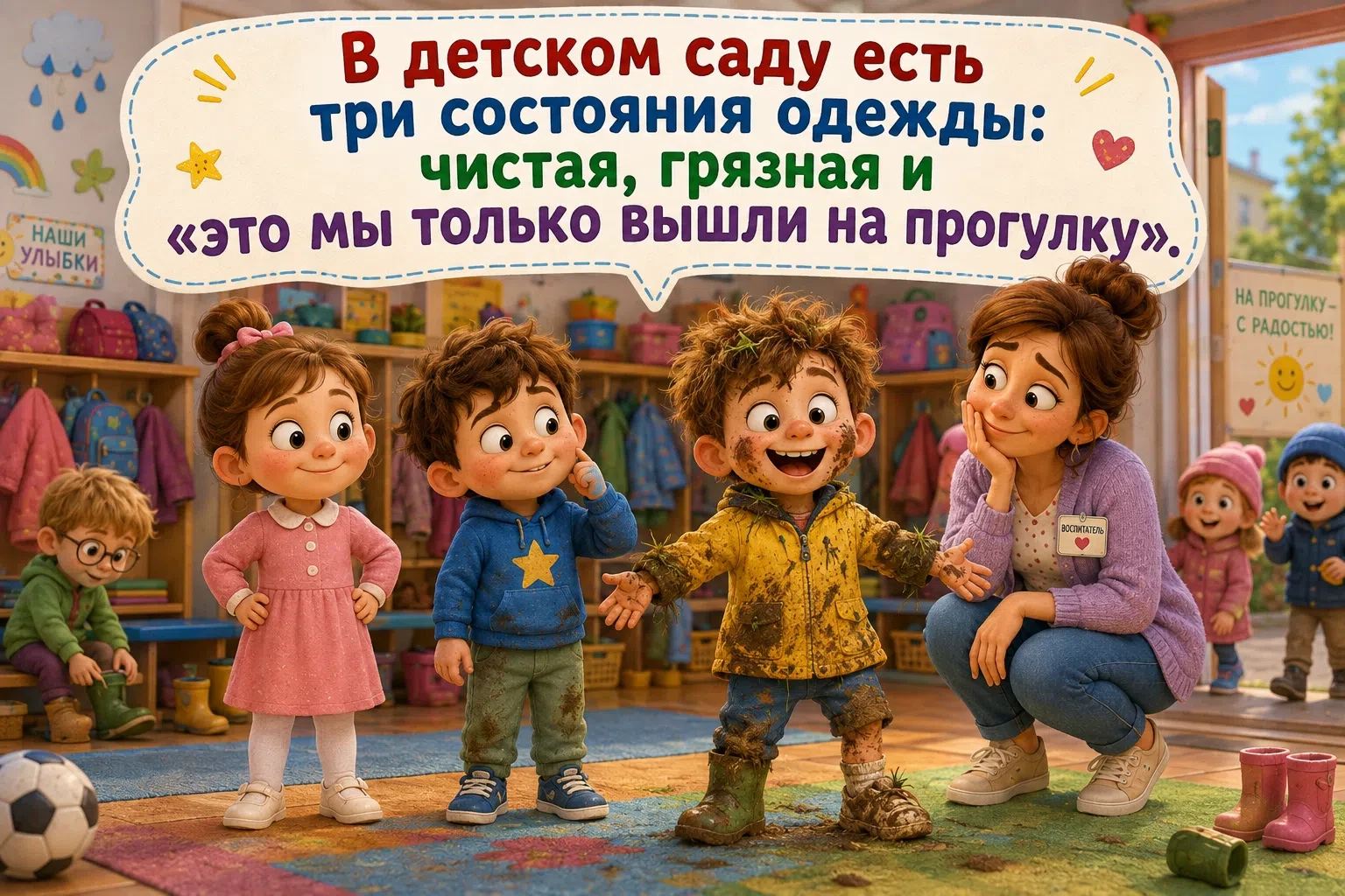 Детский сад - это...