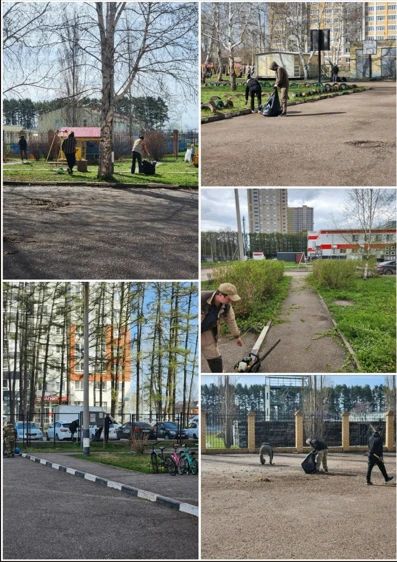 Провели субботник в Ленинском районе 🌿🌍
В минувшие выходные управляющая компания ООО "Урбан" 💼 со