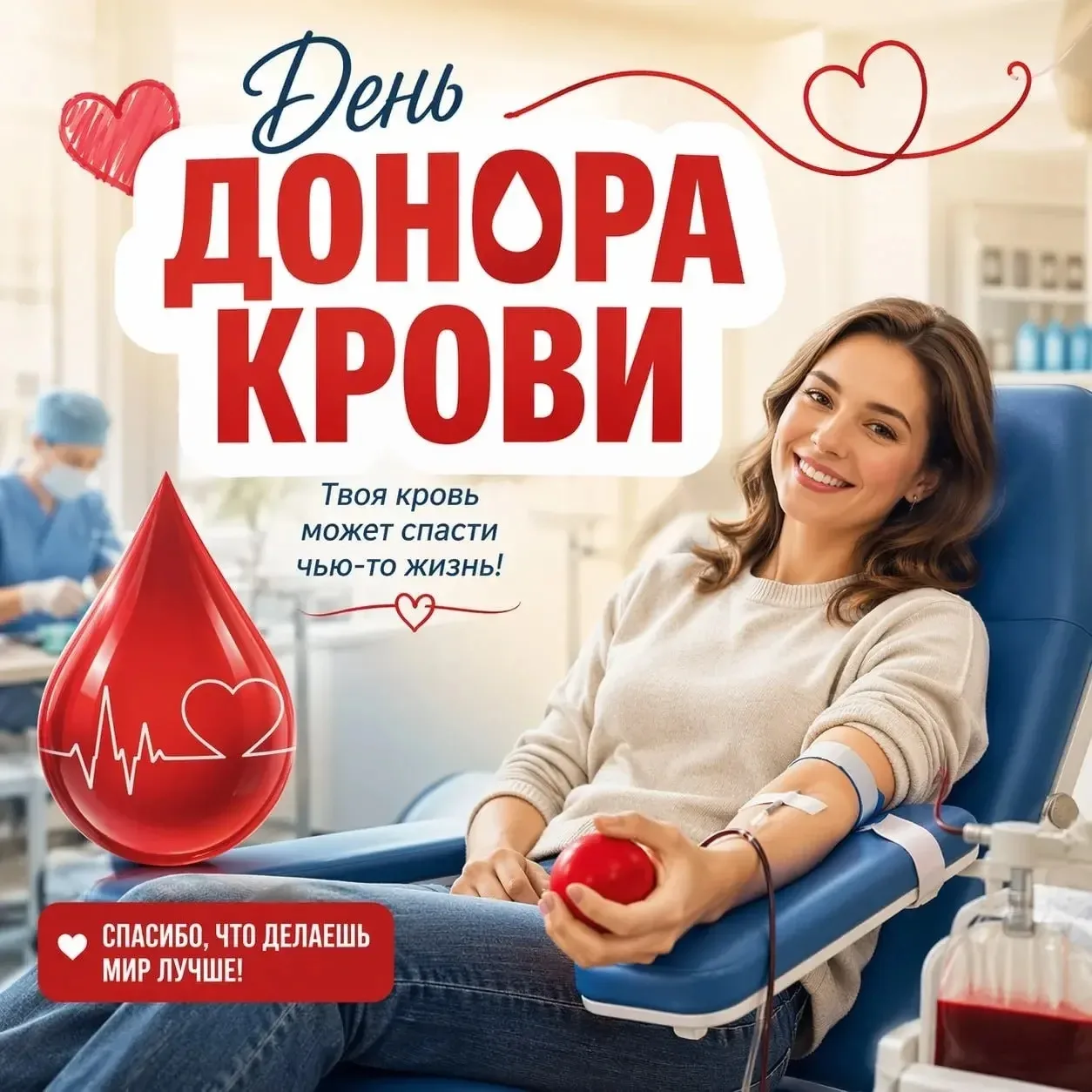 🩸 20 апреля — Национальный день донора крови