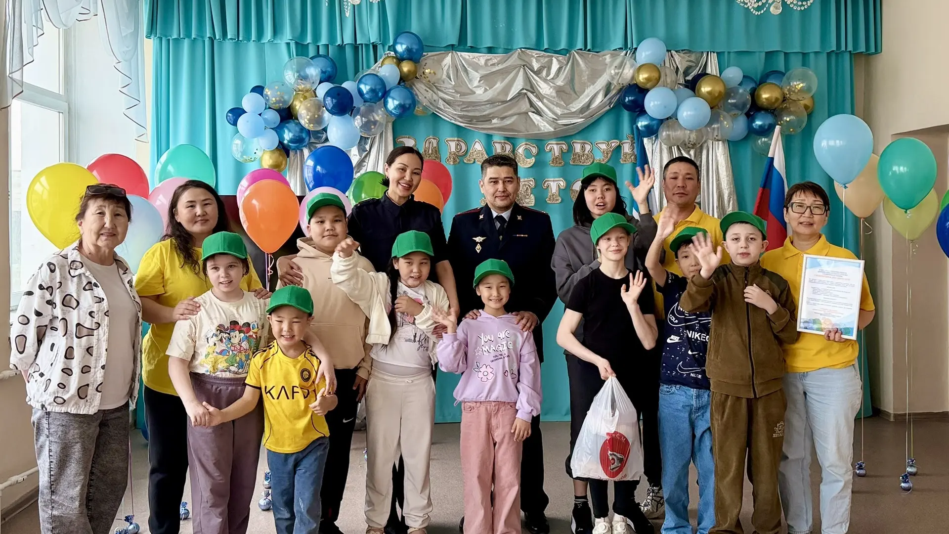 🎉 Ура! Состоялось официальное открытие пришкольного оздоровительного лагеря «Радость» дневного преб