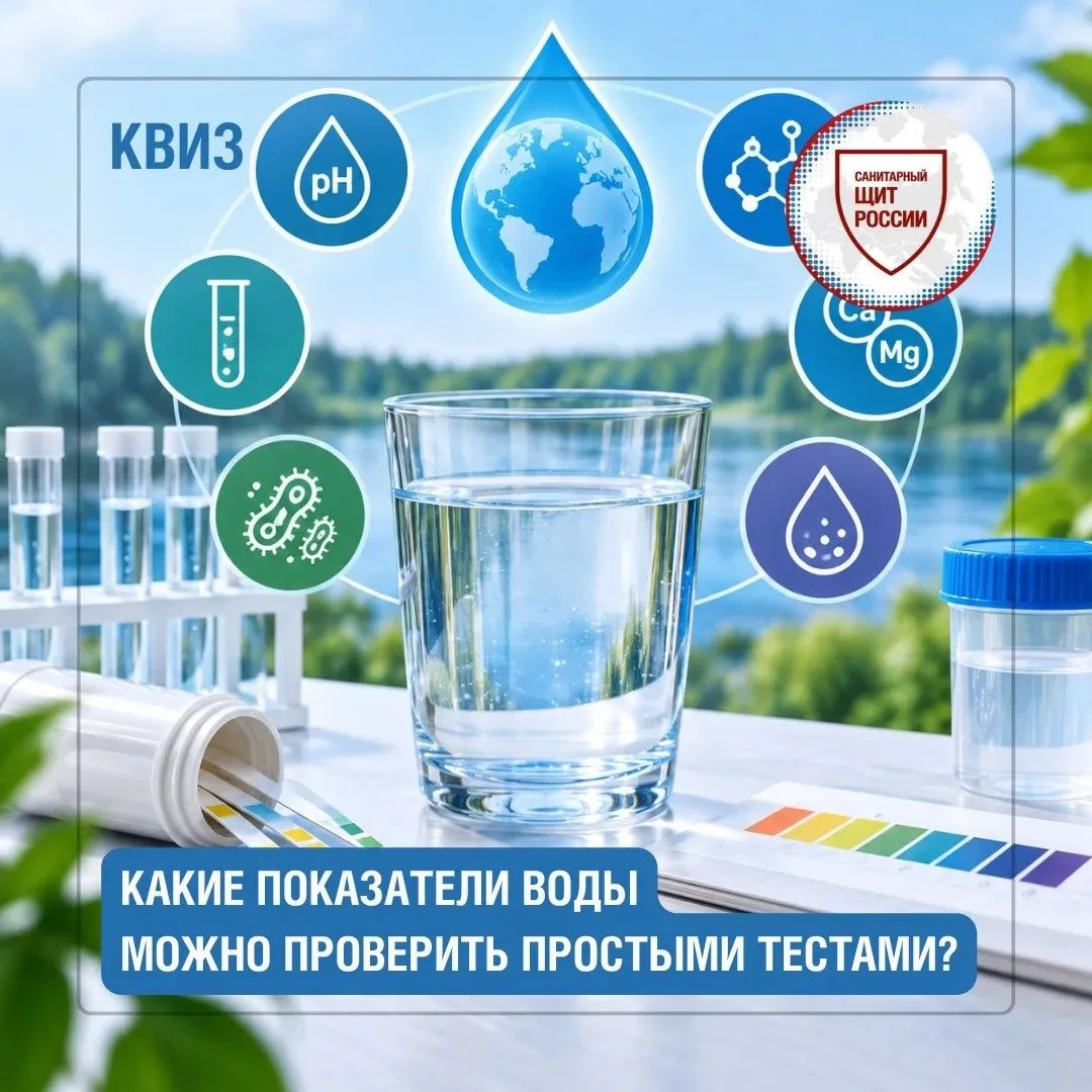Проверяем знания о качестве воды!💦