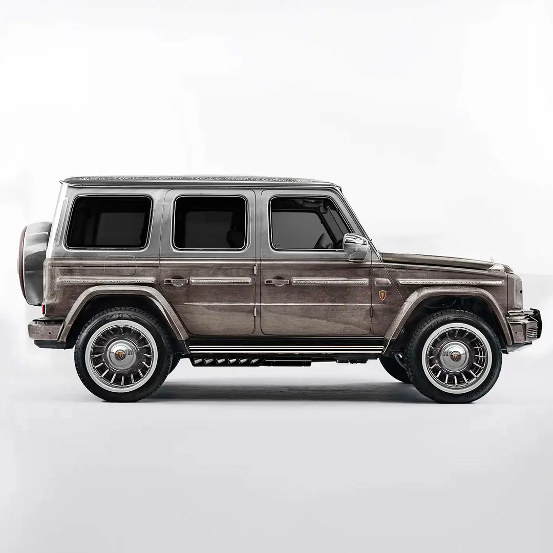 По истине брутальный "Mecedes-Benz G-Class" с элитными стволами, для настоящего Викинга.