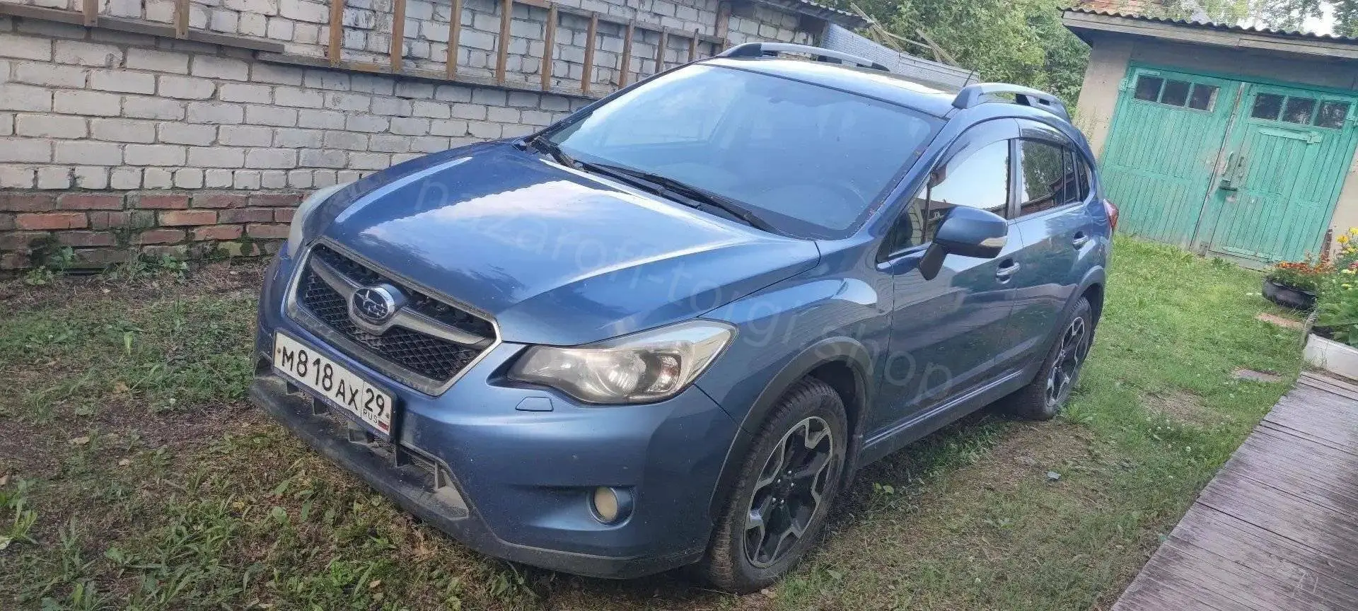 На торгах представлен полноприводный кроссовер Subaru Impreza XV 2014 года выпуска в Ар...