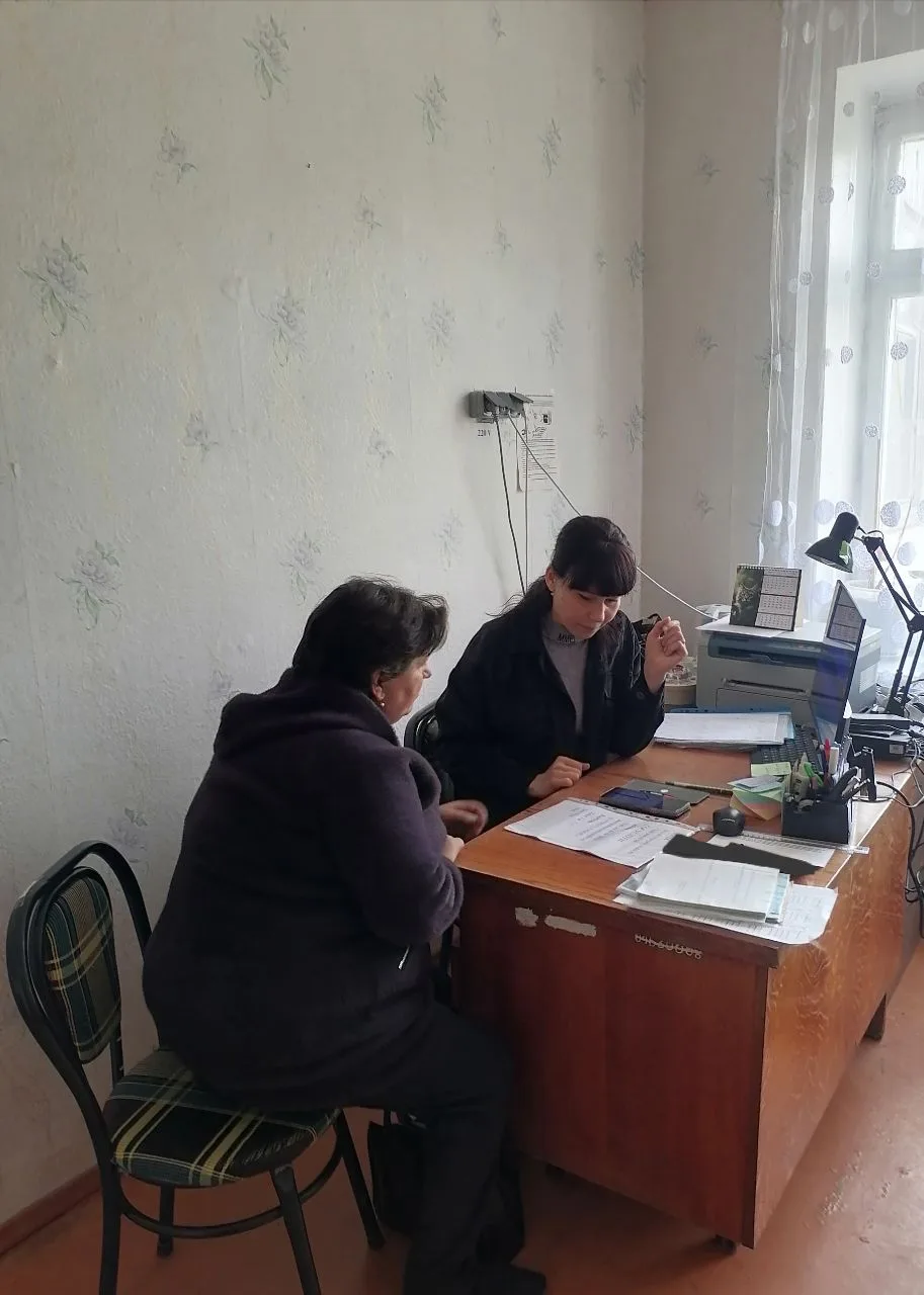 В отделении дневного пребывания граждан пожилого возраста и инвалидов ГБУСО ЦСОН Амврос...