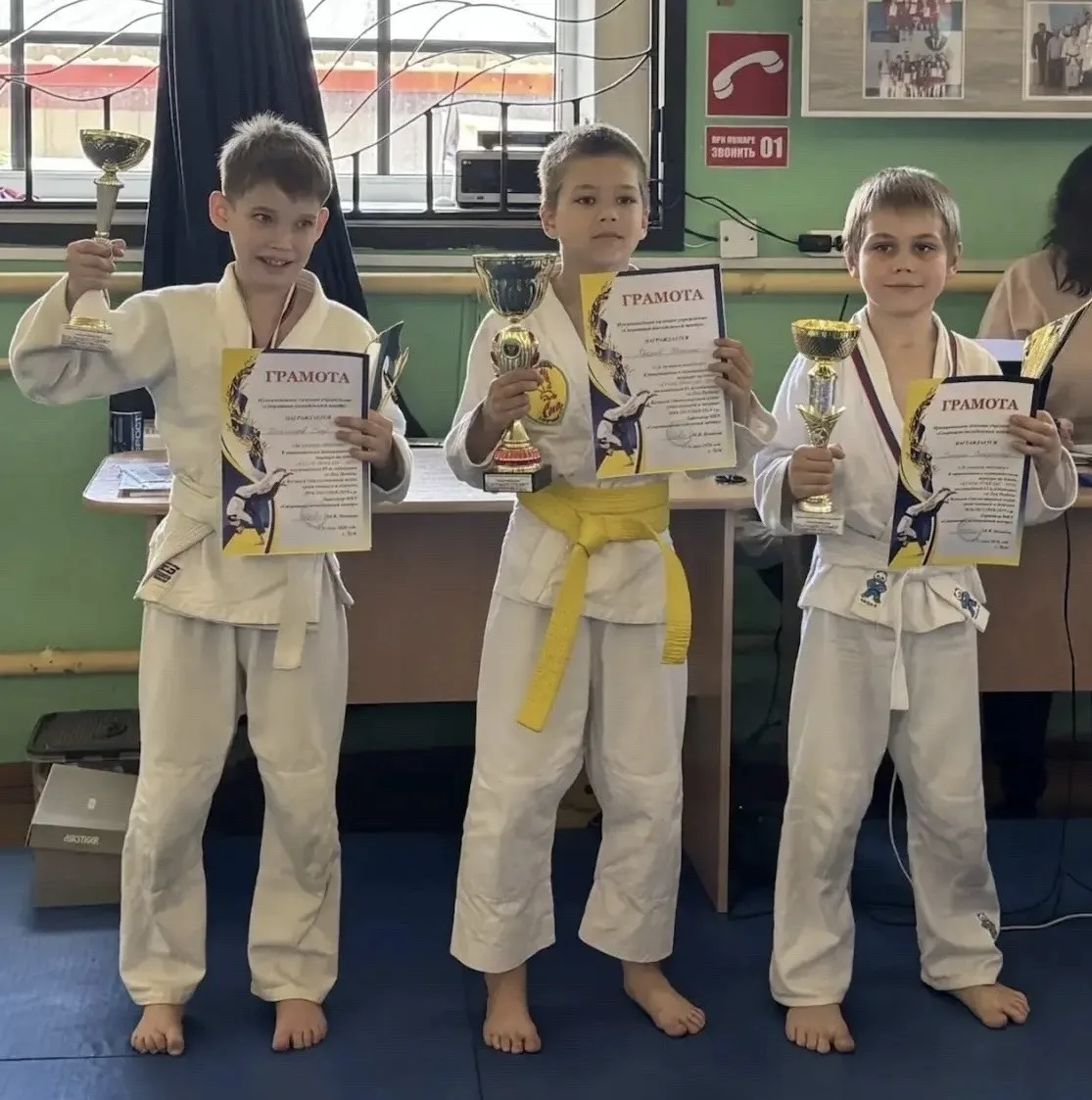 🏆 Поздравляем победителей турнира по дзюдо «Кубок Победы»!